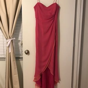Pink cocktail dress